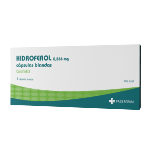 Hidroferol 0.266 mg 1 Capsula Blanda