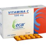 Vitamina C 500 Mg 250 Tabletas Ecar