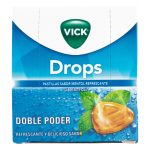 Vick Drops Sabor A Mentol 24 Sobres