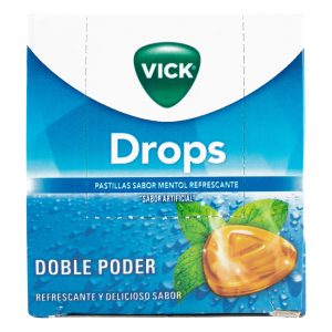 Vick Drops Sabor A Mentol 24 Sobres
