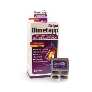 Dimetapp Gripa 500 mg 100 Cápsulas