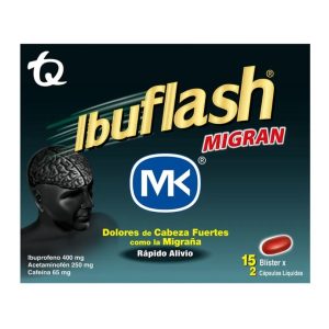 Ibuflash Migran 30 Cápsulas Liquidas