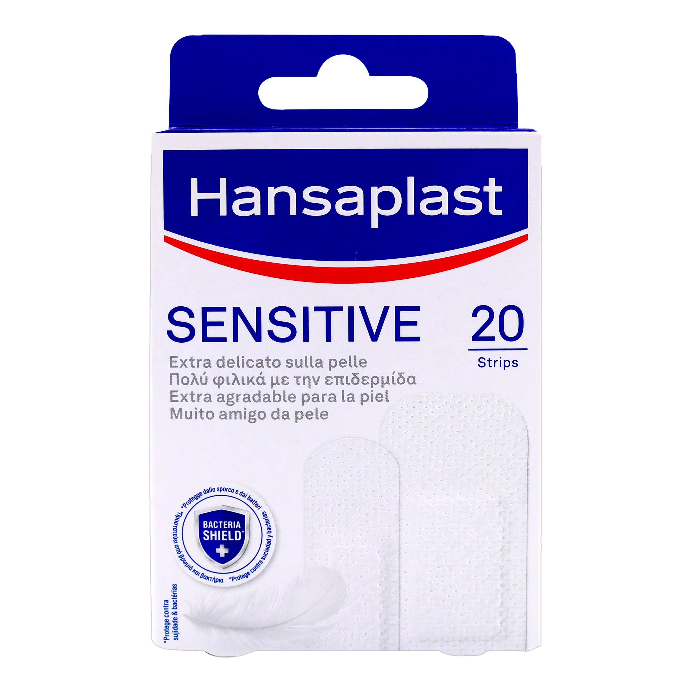 200042124_2 Curas Hansaplast Sensitive 20 Unidades - Imagen 1