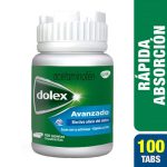 Dolex Avanzado 500 mg 100 Tabletas