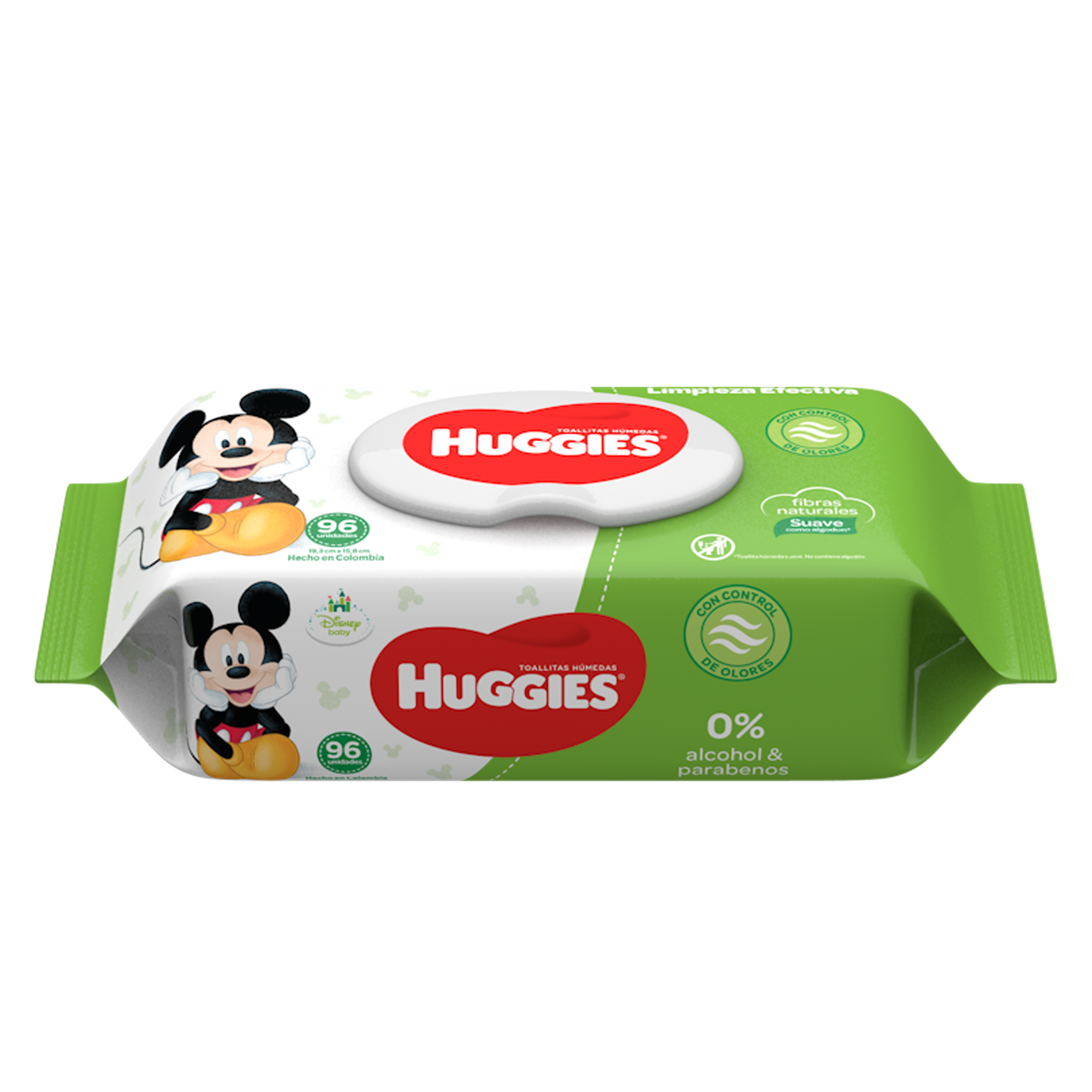 7702425551916-7 (1) Toallitas Húmedas Active Fresh Disney 96 Unidades - Imagen 1