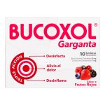 Bucoxol Triple Accion Frutos Rojos 10 Tabletas Masricables