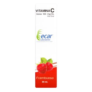 Vitamina C Gotas 100 Mg 30 mL Ecar