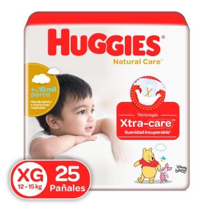 Pañal Huggies Care Etapa 4 Xg 25 Unidades