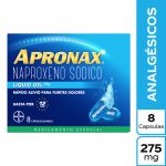 Apronax Liquid Gels 275 mg 8 Cápsulas