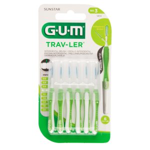 Cepillo Gum Interdental 1.1 Cónico 6 Unidades