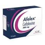 Afelex 500 mg 10 Cápsulas Icom