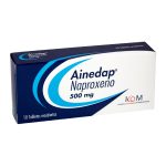 Ainedap 500 mg 10 Tabletas