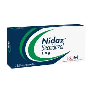 Nidaz 1 g 2 Tabletas Icom