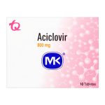 Aciclovir 800 mg 10 Tabletas MK