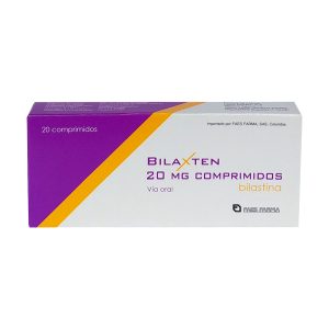 Bilaxten 20 mg 20 Tabletas