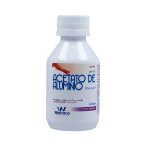 Acetato de Aluminio 120 mL Winthrop