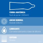 Preservativo Durex Extra Seguro 3 Unidades - Imagen 3