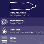Preservativo Durex Placer Prolongado 3 Unidades - Imagen 3