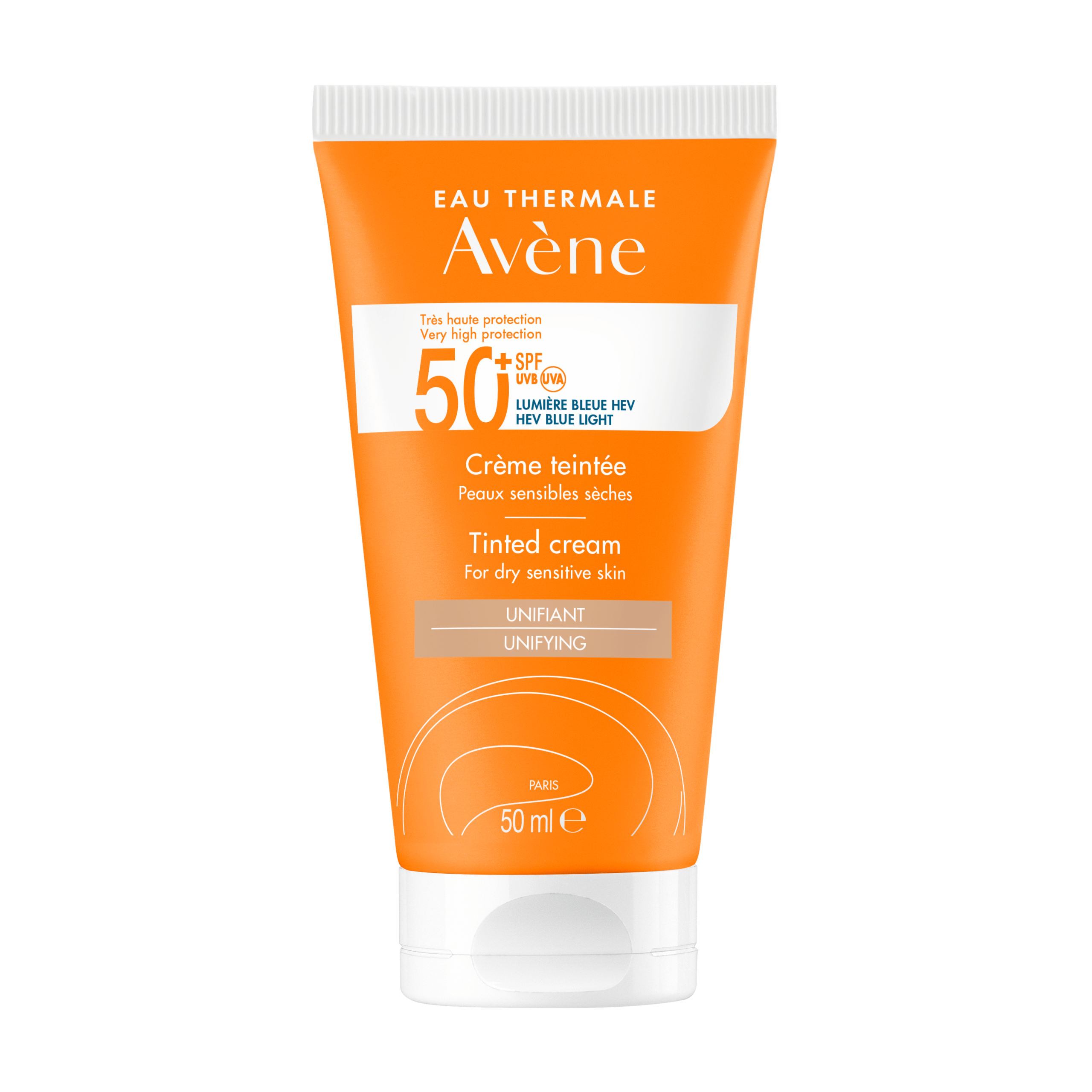 3282770100037.png Avene Solar Crema Color Unificante SPF50+ 50 mL - Imagen 1