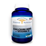 Calcium 600+Vitamina D 100 Perlas Natural Systems
