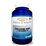 Calcium 600+Vitamina D 60 Perlas Natural Systems