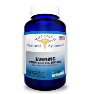 Evening Primrose Oil 500 Mg 100 Perlas Systems