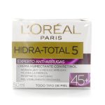 Loreal Crema Facial Humectante Anti-Arrugas Hidra-Total 5 50 mL