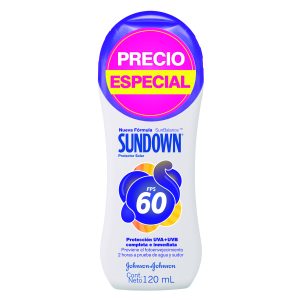 Bloqueador Sundown Fps 60 para Adulto 120 mL