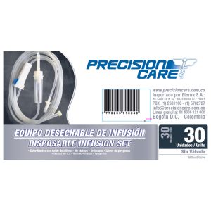 Equipo Macro con Aguja Venoclisis Precision