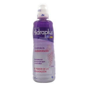 Hidraplus Zinc 75 Sabor A Uva 400 mL