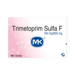 Trimetoprim Sulfa F 160-800 mg 100 Tabletas MK