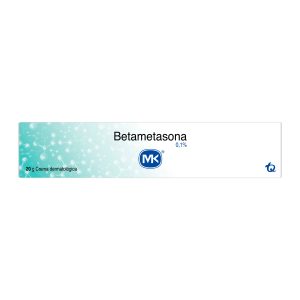 Betametasona 0.1% Crema 20 g MK