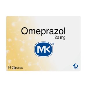 Omeprazol 20 mg 14 Cápsulas MK