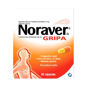 Noraver Gripa 60 Cápsulas