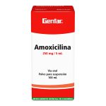 Amoxicilina 250 mg Suspensión 100 mL Genfar