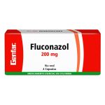 Fluconazol 200 mg 4 Cápsulas Genfar