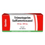 Trimetoprim Sulfa 80-400 100 Tabletas Genfar