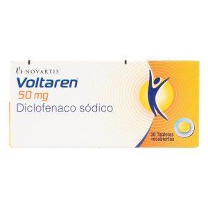 Voltaren 50 mg 30 Tabletas