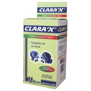 Clarax Tabletas Masticables 100 Unidades