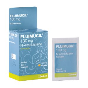 Fluimucil 100 mg 30 Sobres
