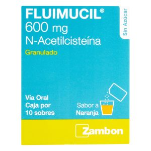 Fluimucil 600 mg 10 Sobres