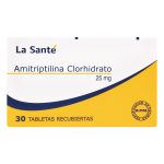 Amitriptilina 25 mg 30 Tabletas La Sante