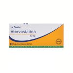 Atorvastatina 20 mg 10 Tabletas La Sante