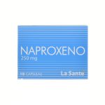 Naproxeno 250 mg 10 Cápsulas La Sante