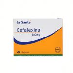 Cefalexina 500 mg 20 Cápsulas La Sante