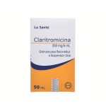 Claritromicina 250 Mg/ 5 mL 50 mL La Sante