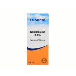 Gentamicina 0.3% Gotas 10 mL La Sante