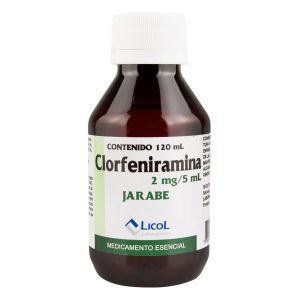 Clorfeniramina Jarabe 120 mL Licol