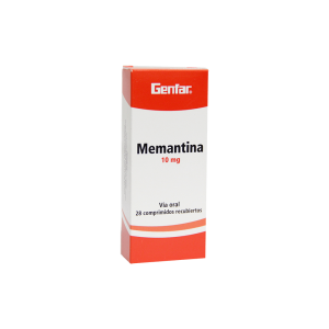 Memantina 10 mg 28 Tabletas Genfar
