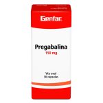 Pregabalina 150 mg 30 Cápsulas Genfar